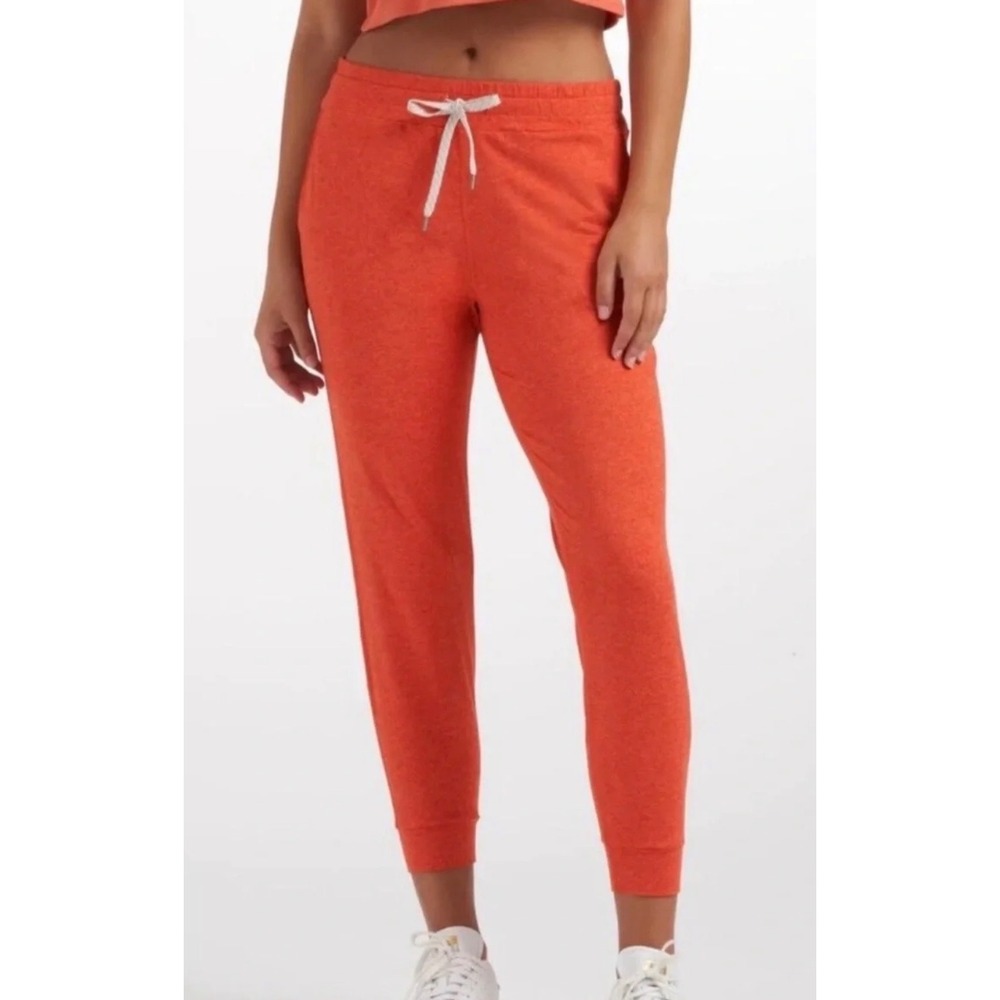 Vuori Performance Jogger Pants Orange Heather Womens XS Slim Fit Joggers